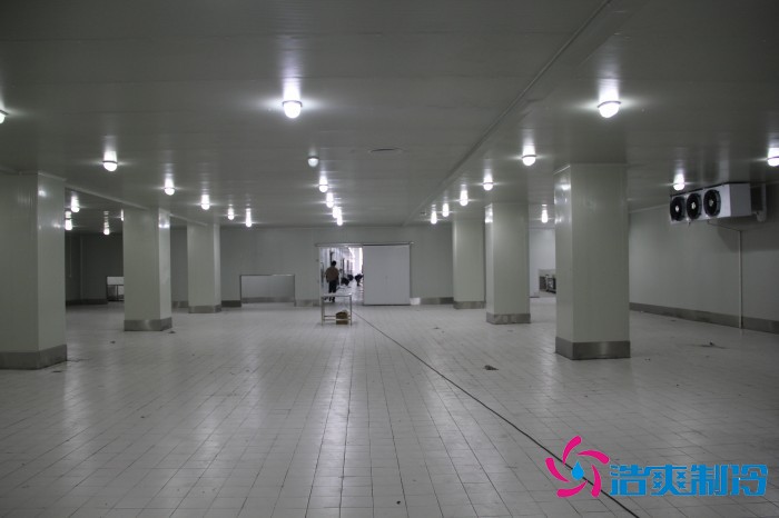 江苏通达1500㎡农产品低温冷藏冷冻库建造